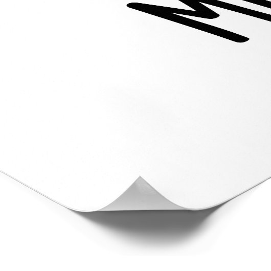 Missile Toe Funny Mistletoe Pun ポスター (角)