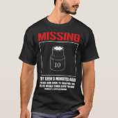 Missing 10mm Socket Funny mechanic machinist Tシャツ (正面)