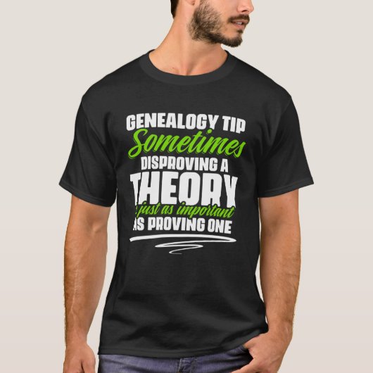 Missing Ancestor Ancestry Historian Genealogy Gene Tシャツ (正面)