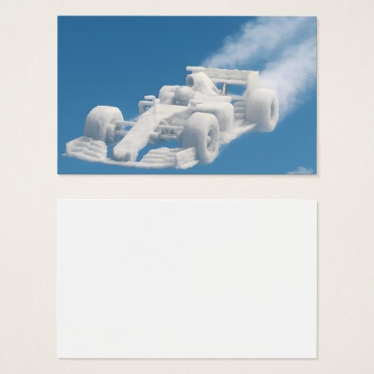 Missing car cloud profile business card (正面&裏面)