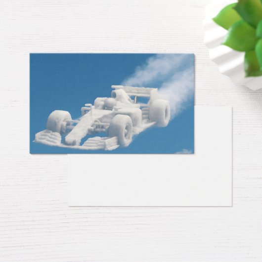 Missing car cloud profile business card (デスク)