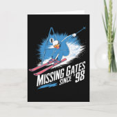 Missing Gates Since 98 Alpine Skiing  カード (正面)