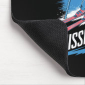 Missing Gates Since 98 Alpine Skiing  マウスパッド (コーナー)