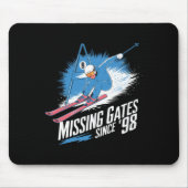 Missing Gates Since 98 Alpine Skiing  マウスパッド (正面)
