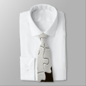 Missing Jigsaw Puzzle Piece White ネクタイ (タイ)