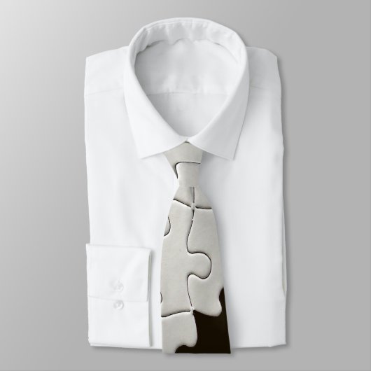 Missing Jigsaw Puzzle Piece White ネクタイ (タイ)