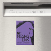 Missing link - ビンテージ ホラー映画ポスター マグネット (インサイチュ (食洗機))