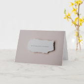 Missing My Co-worker Friend No Motivation to Work カード (黄色い花)