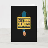 Missing Please Return Arm Amputation カード (正面)