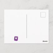 Missing You A Latte Postcard ポストカード (裏面)