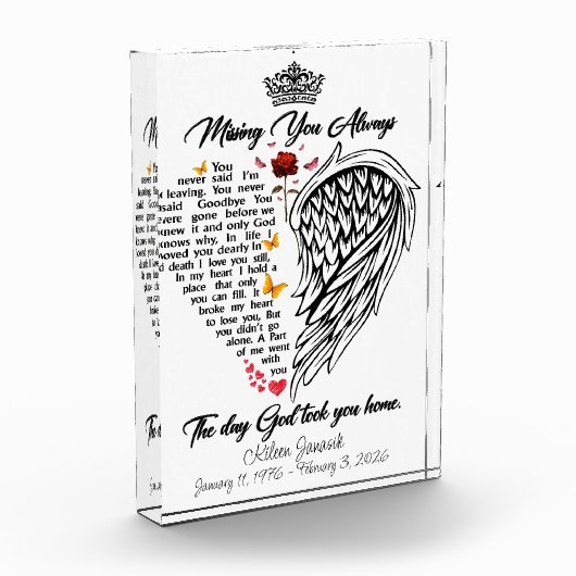 Missing You Always Memorial フォトブロック (左)