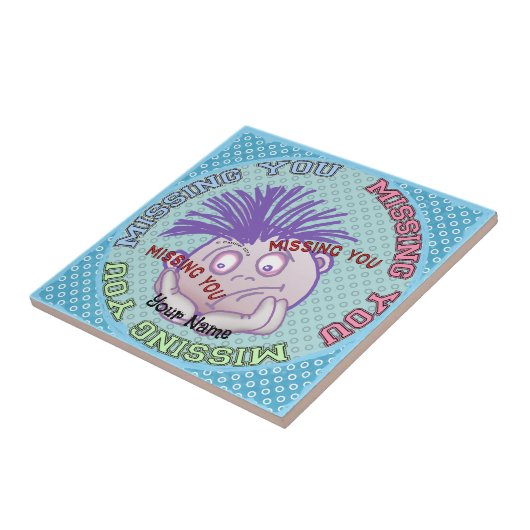Missing You Face tile タイル (側面)