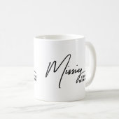Missing You For Being You Sincere Sentimental コーヒーマグカップ (正面右)