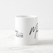 Missing You For Being You Sincere Sentimental コーヒーマグカップ (中央)