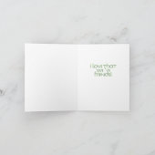 Missing You Friendship Card カード (内部)