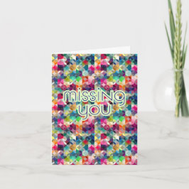Missing You Friendship Card カード