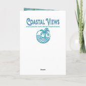 Missing You | Long Distance Beach Themed カード (裏面)