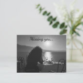 Missing you Postcard ポストカード (スタンド正面)