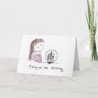 Missing_you_this_Christmas シーズンカード