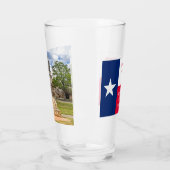 Mission Concepcion、サンアントニオ、テキサス州、ビールグラス タンブラーグラス (左)