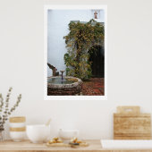 Mission Courtyard ポスター (キッチン)