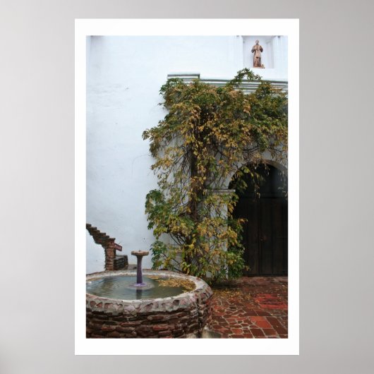 Mission Courtyard ポスター (正面)