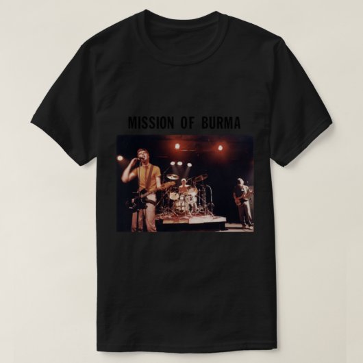 Mission of Burma Band Tee Premium T-Shirt Tシャツ (デザイン正面)