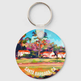Mission Park Santa Barbara, CA, USA Keychain キーホルダー