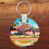 Mission Park Santa Barbara, CA, USA Keychain キーホルダー (正面)