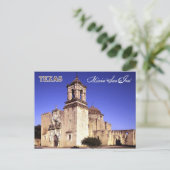 Mission San Jose、San Antonio、テキサス州 ポストカード (スタンド正面)