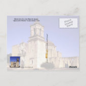 Mission San Jose、San Antonio、テキサス州 ポストカード (裏面)