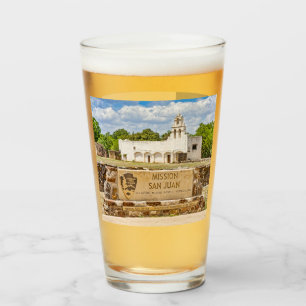Mission San Juan、San Antonio、テキサス州、ビールグラス タンブラーグラス