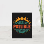 Mission Ssible Motivational Insrational School  カード (正面)