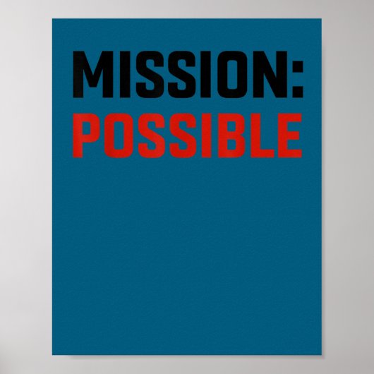Mission Ssible Motivational Insrational School  ポスター (正面)