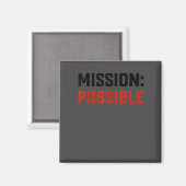 Mission Ssible Motivational Insrational School  マグネット (正面/裏面)
