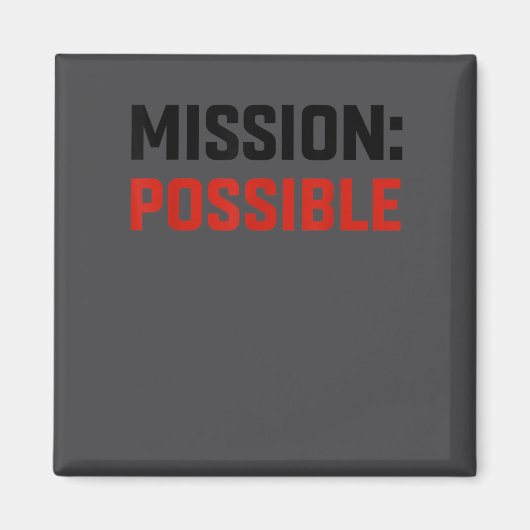 Mission Ssible Motivational Insrational School  マグネット (正面)