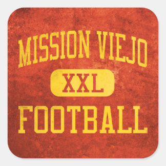 Mission Viejo Diablosのフットボール スクエアシール