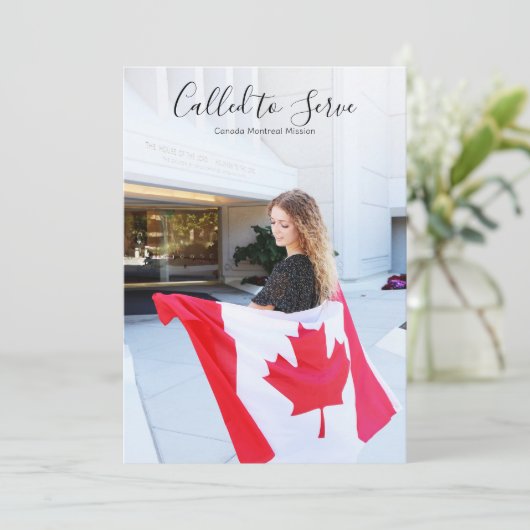 Missionary Announcement 招待状 (スタンド正面)