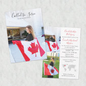 Missionary Announcement 招待状