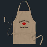 Mississauga，カナダ生まれ- and Raised スタンダードエプロン<br><div class="desc">噂は本当だと思う – カナダ人は上手くやっていける方法を知っている…</div>