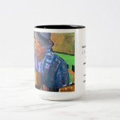 Mississippi John Hurt Coffee Mug ツートーンマグカップ (中央)