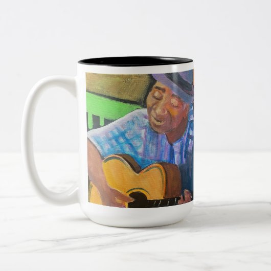 Mississippi John Hurt Coffee Mug ツートーンマグカップ (左)