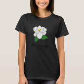 Mississippi Magnolia Flower Tシャツ (正面)