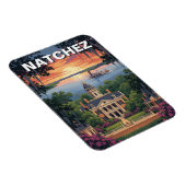 Mississippi Natchez Travel マグネット (右側)