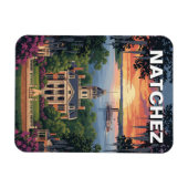 Mississippi Natchez Travel マグネット (横)