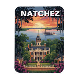 Mississippi Natchez Travel  マグネット