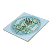 Mississippi Nurse Caduceus Tile タイル (側面)