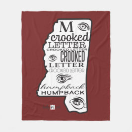 Mississippi Red フリースブランケット