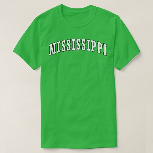 Mississippi State Athletic Sports 1  Tシャツ (デザイン正面)