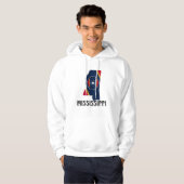 Mississippi State Pride Hoodie パーカ (正面フル)